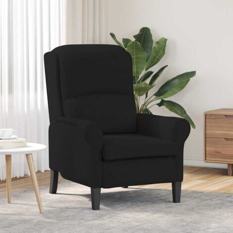 sillón Negro 76 x 94 x 102 cm Microfibra