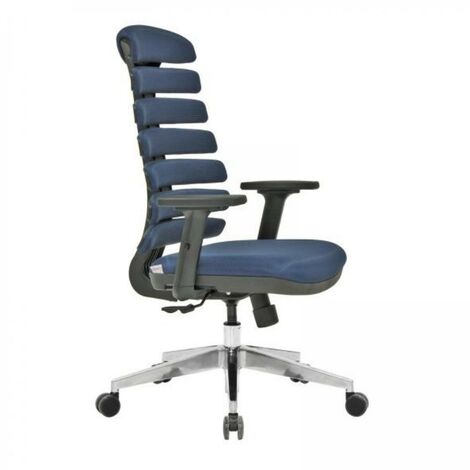 Sillón oficina primavera azul