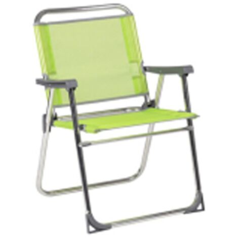 Sillon playa fijo seguridad respaldo bajo aluminio fibreline