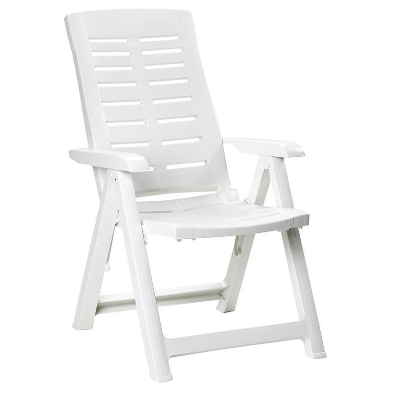

Sillon Plegable Multiposiciones Color Blanco 60X61X109Cm