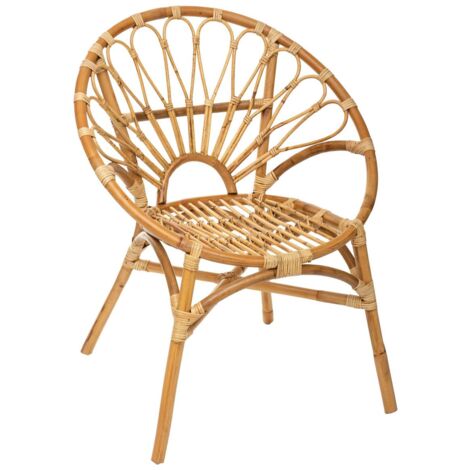 Sillón «Praya» de mimbre - Atmosphera créateur d'intérieur