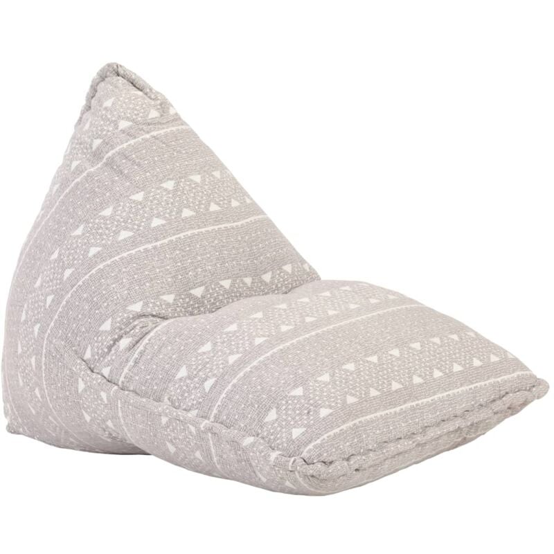 

Sillón Puf de Tela Patchwork Marrón Claro - Marrón - Vidaxl
