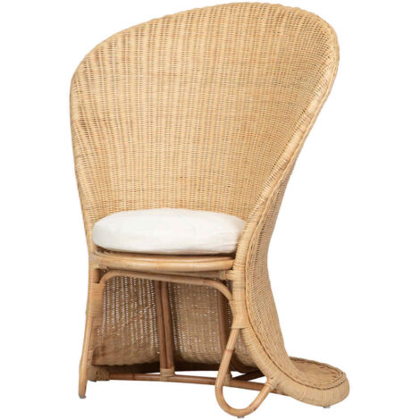 Sillon Ratan Natural 96X95X140 Cm