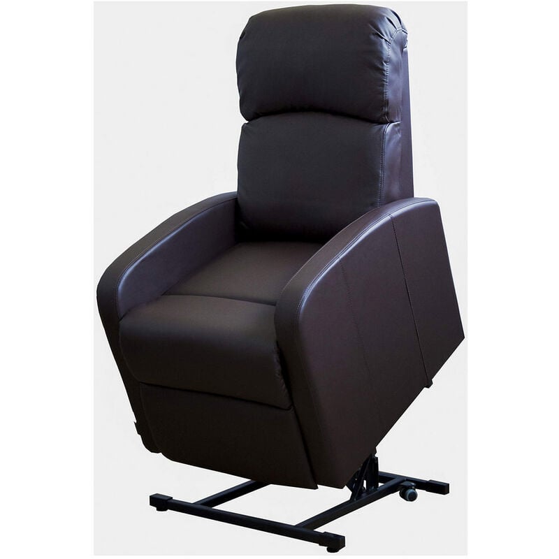 

Sillón Reclinable Astan Hogar Relax Chocolate Piel Sintética