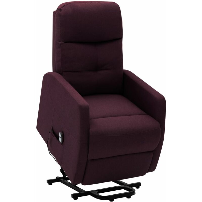 

Sillón Reclinable de Tela Morado - Púrpura - Vidaxl