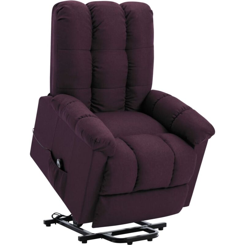 

Sillón Reclinable de Tela Morado - Púrpura - Vidaxl