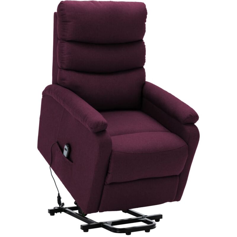 

Sillón Reclinable de Tela Morado - Púrpura - Vidaxl