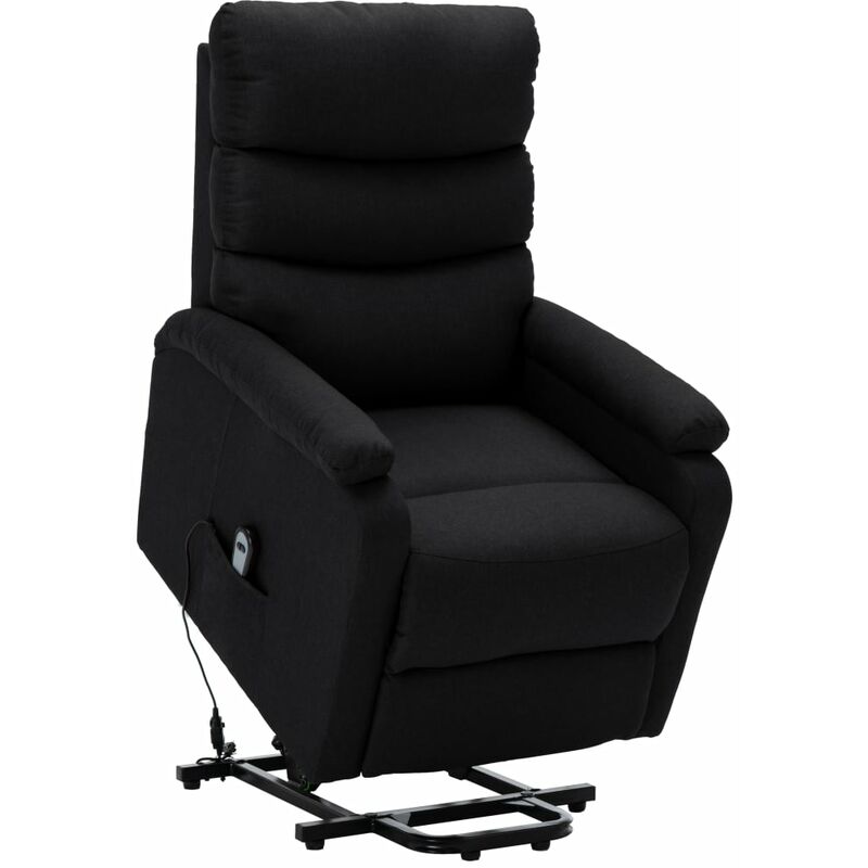 

Sillón reclinable de tela negro