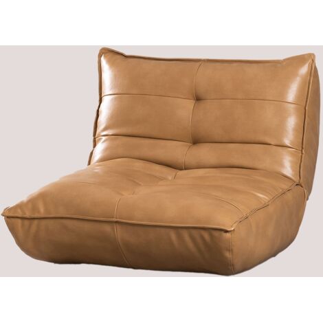 Sillón reclinable en polipiel Mati SKLUM       Camel      