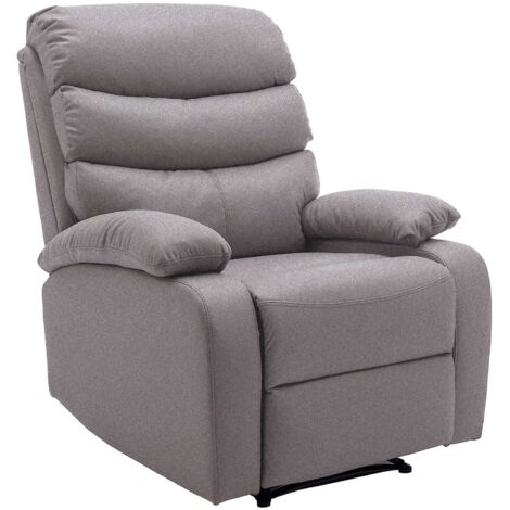 Sillon Reclinable Manual Miami 1 Plaza Marron