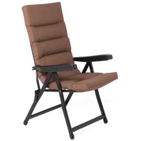 Sillón reclinable Superbomber de algodón y metal