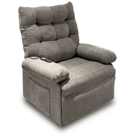 Sillón Relax Cosmo Lift Gris Tabaco 82cm (ancho) x 102cm (alto)