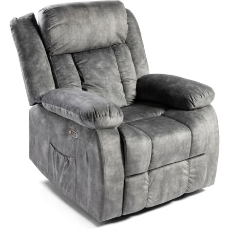 Sillón Relax Eléctrico Innova  Gris
