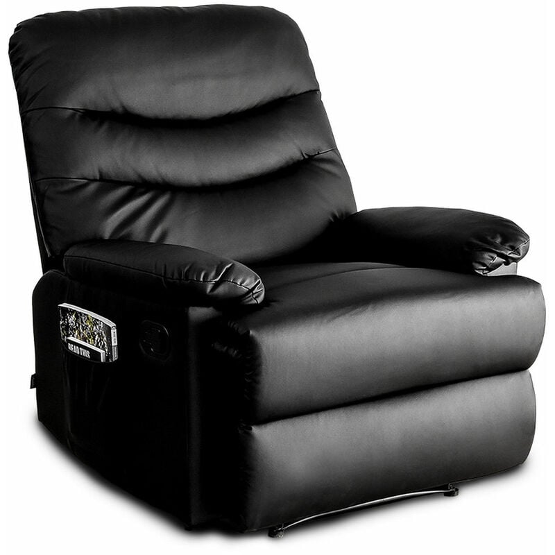 

Sillón Relax Masajeador Astan Hogar Manual Negro Piel Sintética