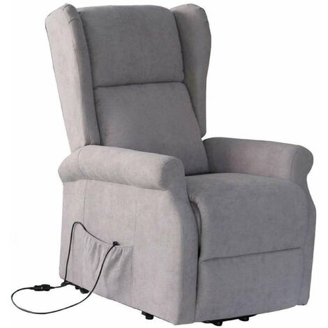 Sillón relax Nasau eléctrico, calor y masaje. 109 cm(alto)72.5 cm(ancho)94 cm(fondo)