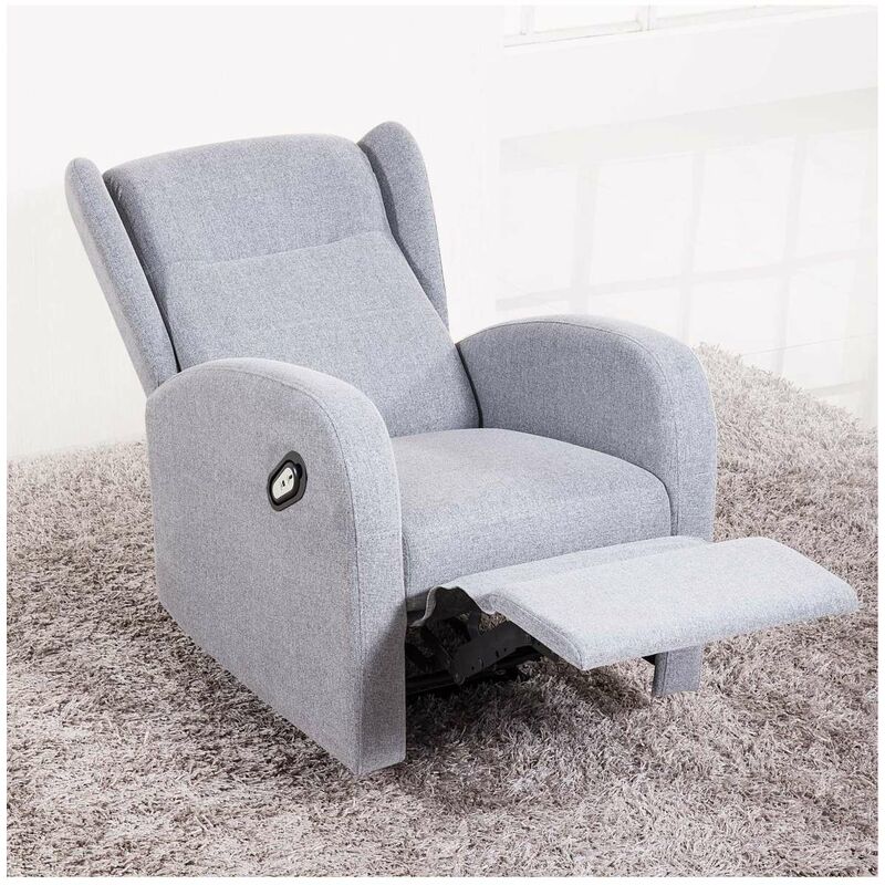 

Sillon relax Trade orejero elevador tres colores a elegir 70 cm (ancho) 77 cm(fondo) Color GRIS