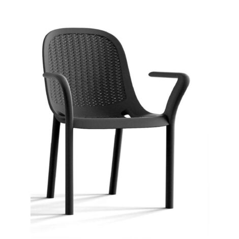 SILLON RESINA ALTAMIRA ANTRACITA