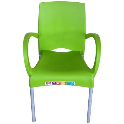 SILLON RESINA ALUMINIO OURIKA VERDE