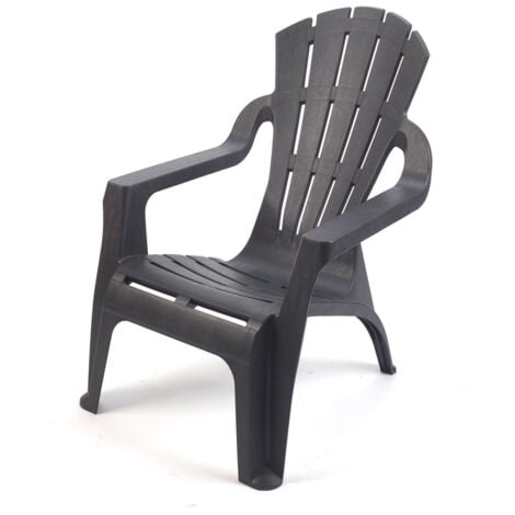 SILLON RESINA ANTRACITA SELVA