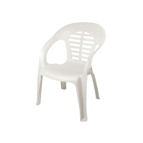 SILLON RESINA APILABLE CONFORT BLANCO - 8305