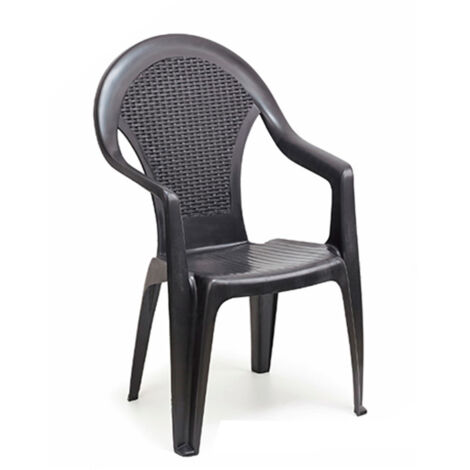SILLON RESINA GIGLIO ANTRACITA