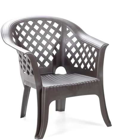 SILLON RESINA LARIO ANTRACITA