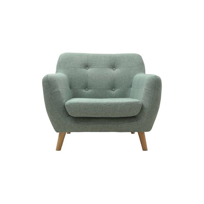 

Sillón Retro-Vintage Aquaverde Ancho: 90 Cm | Anchura Cojín: 58 Cm X Largo: 76 Cm