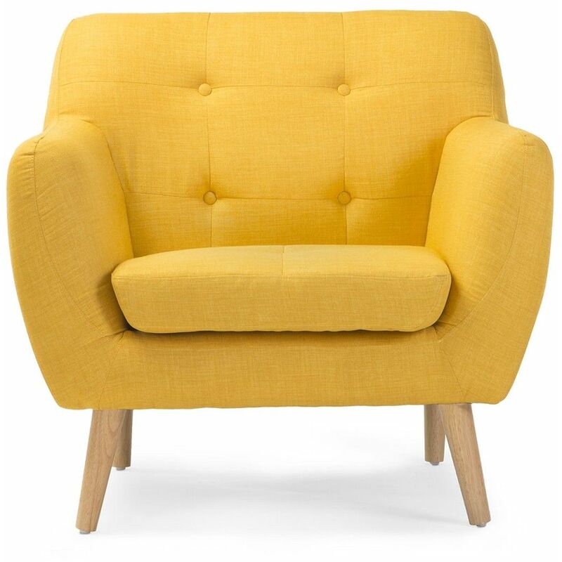 

Sillón Retro-Vintage Mostaza Ancho: 90 Cm | Anchura Cojín: 58 Cm X Largo: 76 Cm