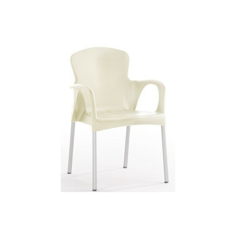 

Sillón SENA, apilable, polipropileno beige*