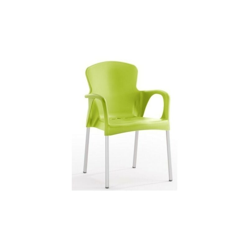 

Sillón SENA, apilable, polipropileno verde lima*