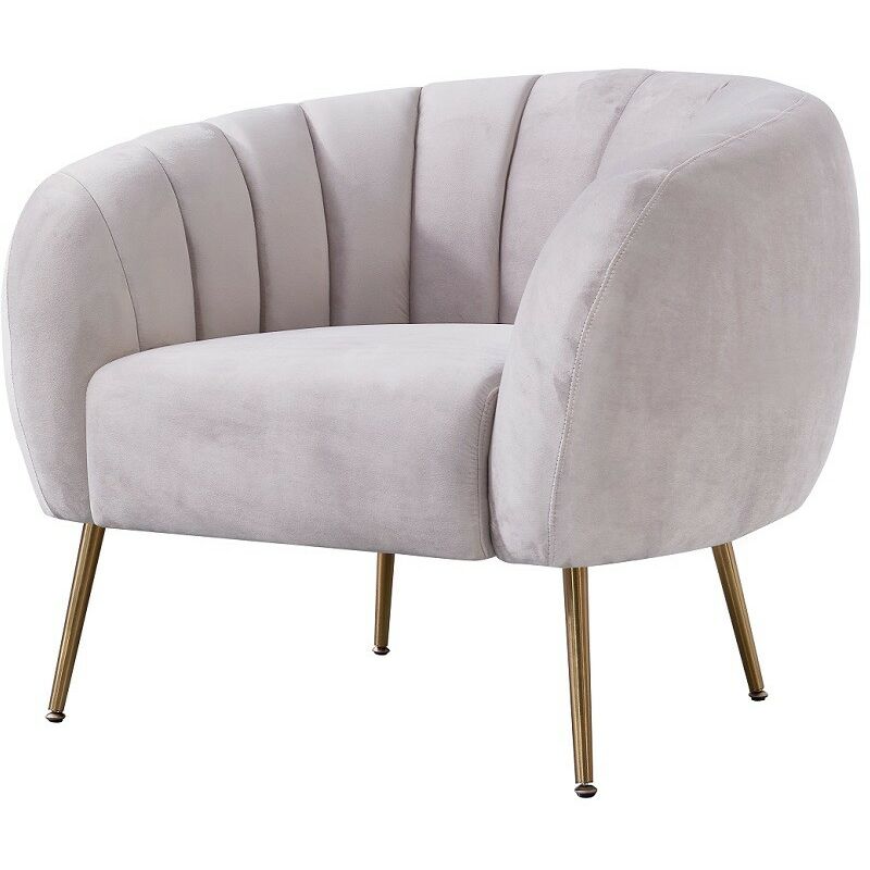 

Sillón SIRET, tapizado velvet gris 25
