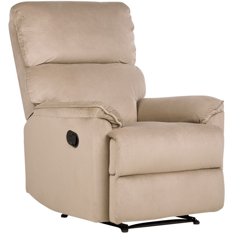 

Sillón tapizado marrón claro EVERTON