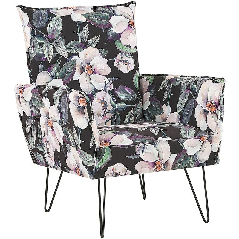 

Beliani - Sillón negro RIBE