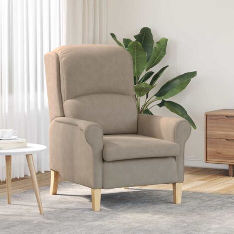 sillón Taupé 76 x 94 x 102 cm Microfibra