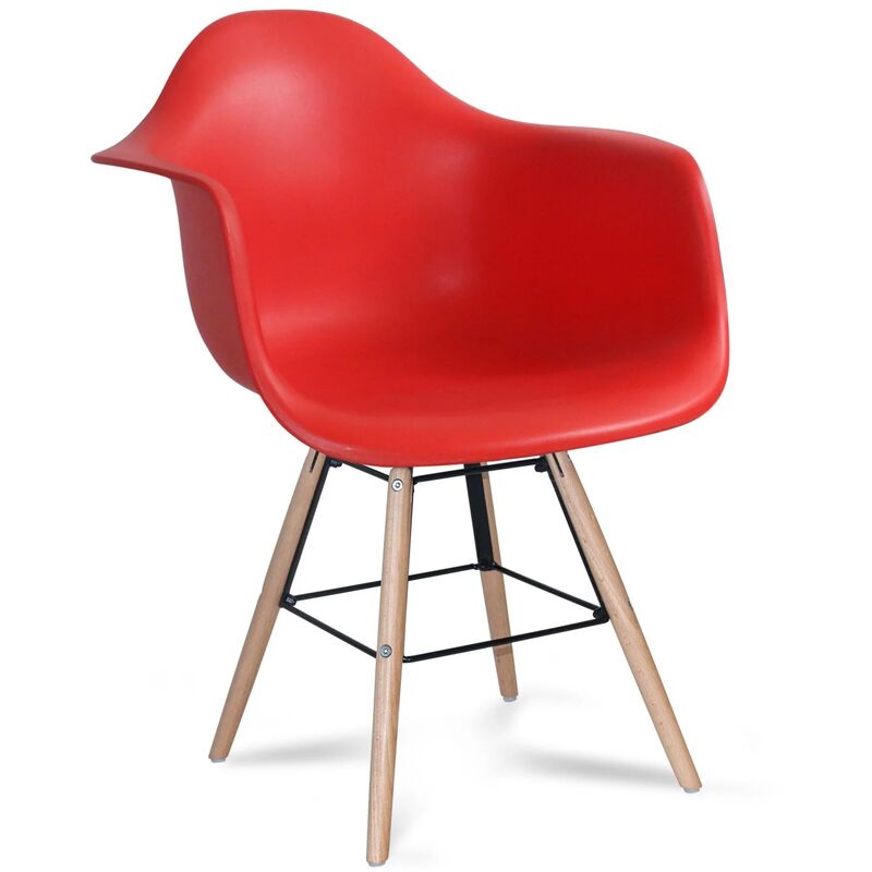 

SILLÓN TOWER NIKLAS ROJO - Lúzete