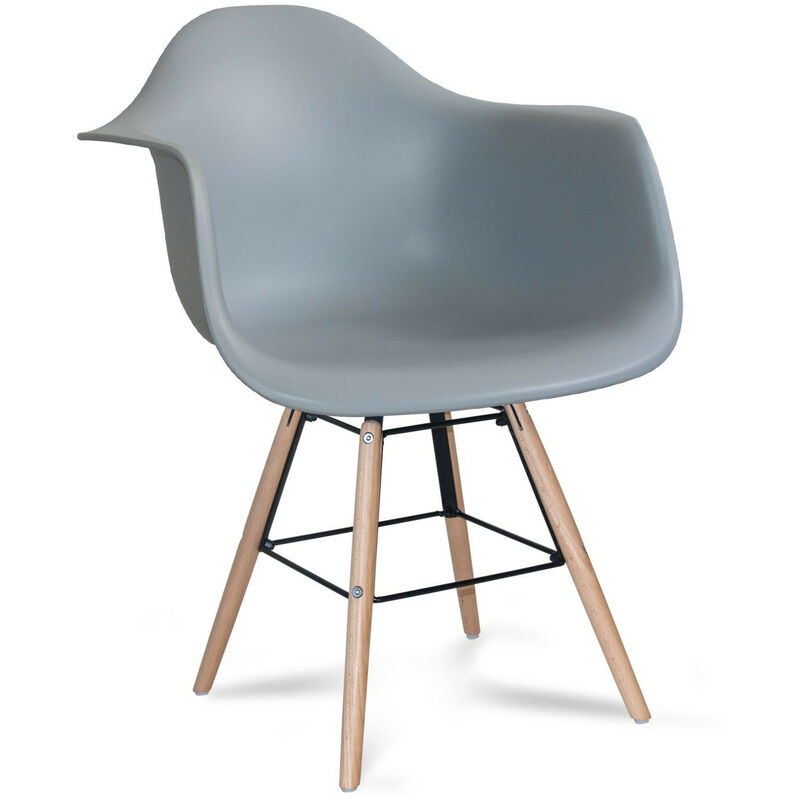 

Sillón Tower Wood Evo Gris Ancho: 62 Cm X Largo: 62 Cm X Alto: Total: 78 Cm |