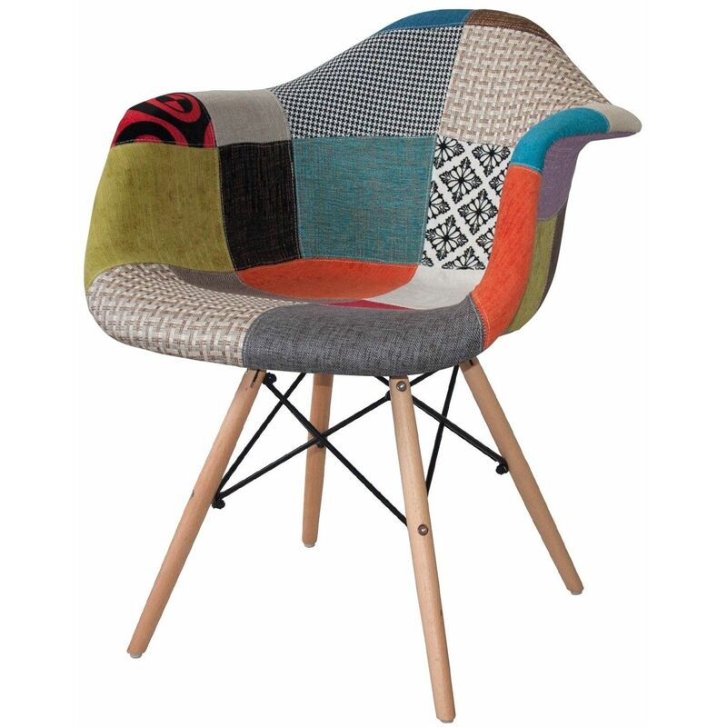 

Sillón Tower Wood Patchwork Ancho: 62 Cm X Largo: 62 Cm X Alto: 78 Cm | Altura