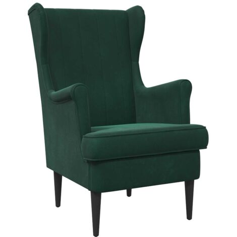 sillón Verde oscuro Terciopelo
