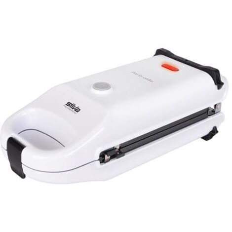 Silva Homeline CM 303 Donut-Maker inkl. wechselbarer Zusatzplatten Weiß, Schwarz