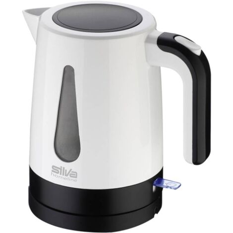 Silva Homeline KL 1025 Bollitore Elettrico Nero Bianco 1,2L