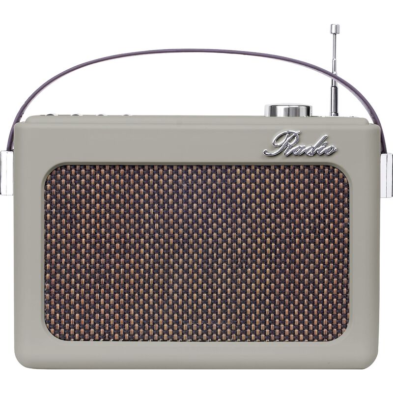 Mono 1968 bt Radio de table fm aux, Bluetooth, usb, sd rechargeable, fonction réveil gris R721932 - Silva Schneider
