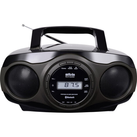 Silva Schneider PCR 1980 BT | Lettore Cassette Retrò Con Bluetooth E Registrazione | Radio 4 Bande | USB E TF | 80W | Per Casa E Viaggio - 5