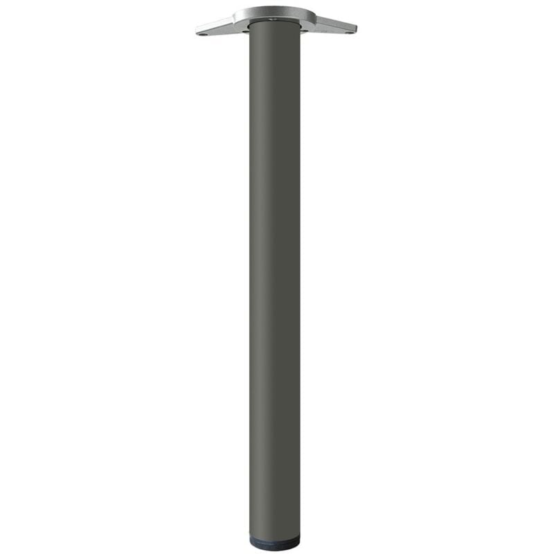 Pied de table Silvana Pro D-80 87 cm Ef. Inox - silvana pro - Pied réglable en hauteur