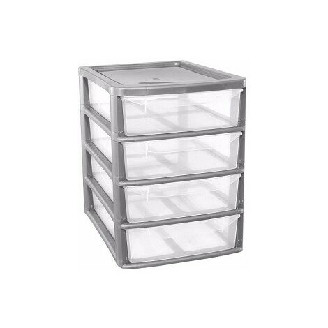 3 Drawer Mini Tower Plastic Storage Drawers, MINI/SMALL, Desktop SMALL  Drawer