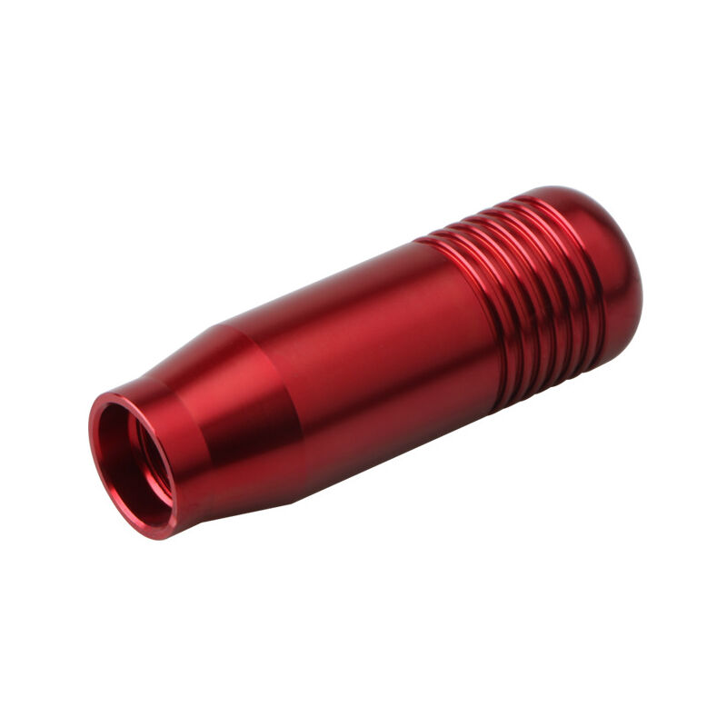 Rouge) Bouton De Levier Changement De Vitesse, Pommeau De Changement De Vitesse De Voiture Manuels Universels D'Alliage D'Aluminium Avec 3 Adaptateurs