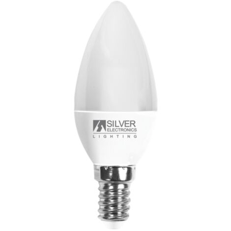 Silver Electronics 972614 Bombillas, 4000 K E14, 6 W, 4000K, One size