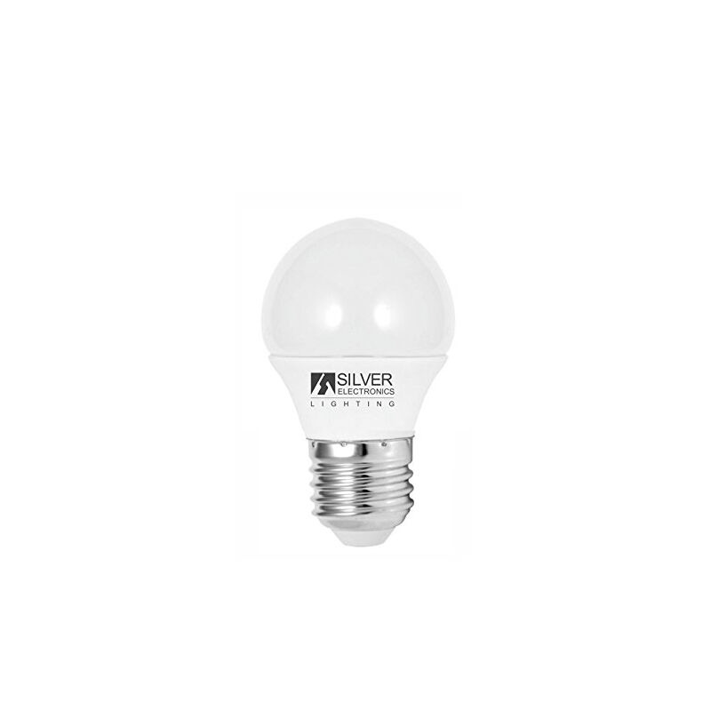 

Electronics Bombilla LED Esférica Electronics ECO E27 4W Luz cálida - Silver