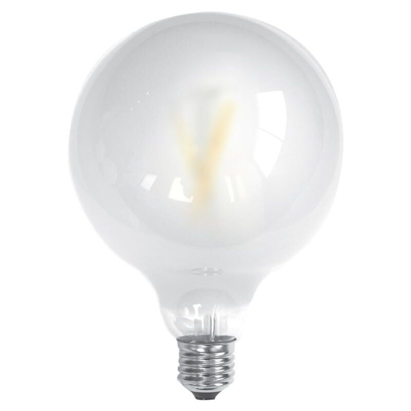 

Bombilla LED E27 6W 3000K Filamento GLOBO Mate