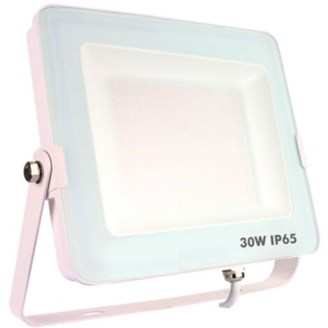 silver electronics forge led spotlight + projector ip65 30w 5700k 2.400lm white