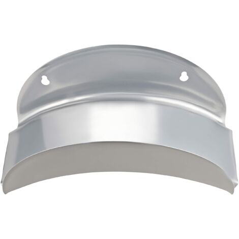 Silver Garden Hose Wall Mount